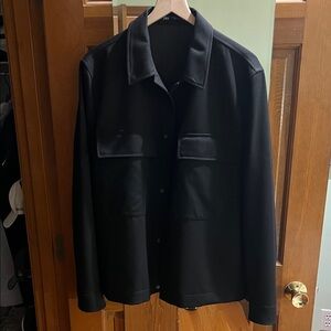 Zara Black Lightweight Overshirt